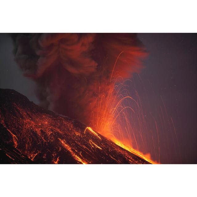 Colo Colo Sakurajima, Kagoshima, Japan - Wrapped Canvas Photograph Latitude Run Size: 30cm H x 46cm W x 3.8cm D on Productcaster.