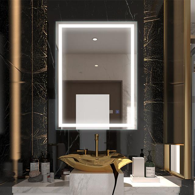 Rectangle LED Bathroom Mirror/Wall Mirror Metro Lane on Productcaster.