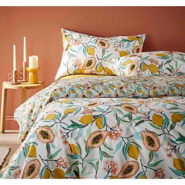 Declyan Multi Reversible Duvet Cover Set Rosalind Wheeler Size: Double - 2 Standard Pillowcases on Productcaster.