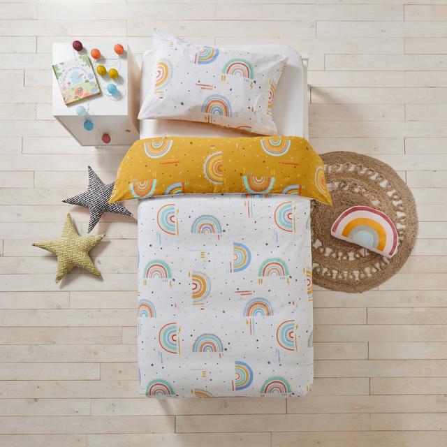 Semaj Duvet Cover Set Isabelle & Max Size: 200 x 200cm Duvet Cover + 2 Pillowcases (50 x 75) on Productcaster.