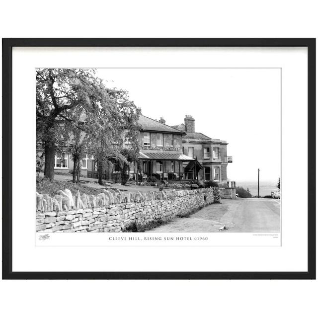 'Cleeve Hill, Rising Sun Hotel C1960' by Francis Frith - Picture Frame Photograph Print on Paper The Francis Frith Collection Size: 60cm H x 80cm W x on Productcaster.