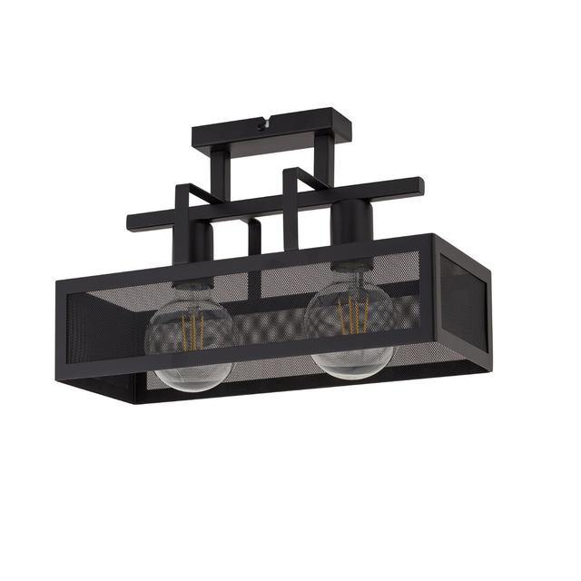 Bashaw 2-Light 40cm Semi Flush Mount August Grove on Productcaster.