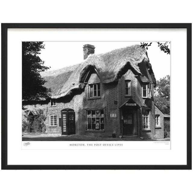 'Moreton, the Post Office C1955' by Francis Frith - Picture Frame Photograph Print on Paper The Francis Frith Collection Size: 28cm H x 36cm W x 2.3cm on Productcaster.