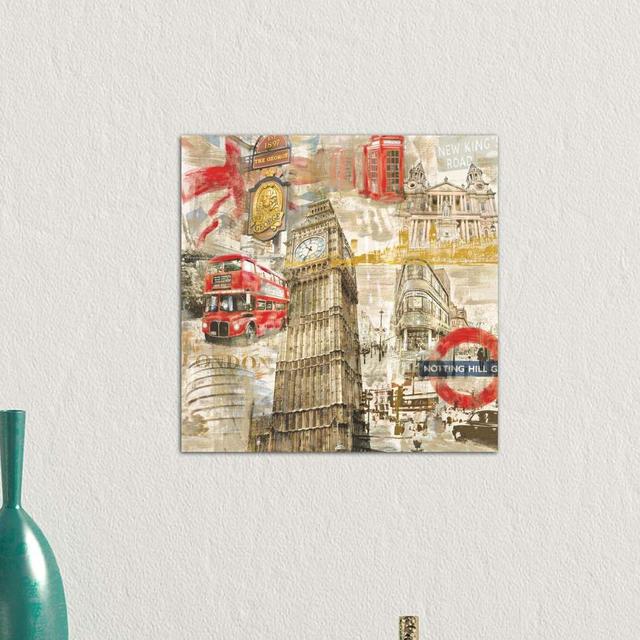 In London by Tyler Burke - Wrapped Canvas Graphic Art Print Latitude Run Size: 45.72cm H x 45.72cm W x 1.91cm D on Productcaster.