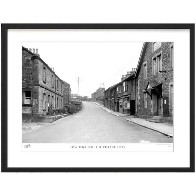 Low Bentham, The Village C1955 - Single Picture Frame Print The Francis Frith Collection Size: 45cm H x 60cm W x 2.3cm D on Productcaster.