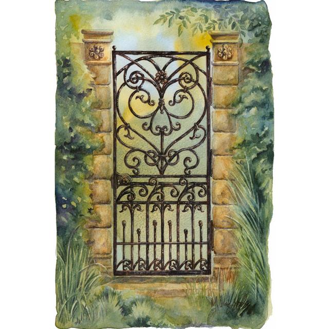 Iron Gate I by M. Wagner-Heaton - Wrapped Canvas Graphic Art Astoria Grand Size: 30cm H x 20cm W x 3.8cm D on Productcaster.