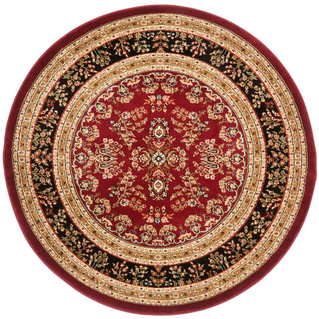 LYNDHURST Marlow Home Co. Rug Size: Round 121.92cm on Productcaster.