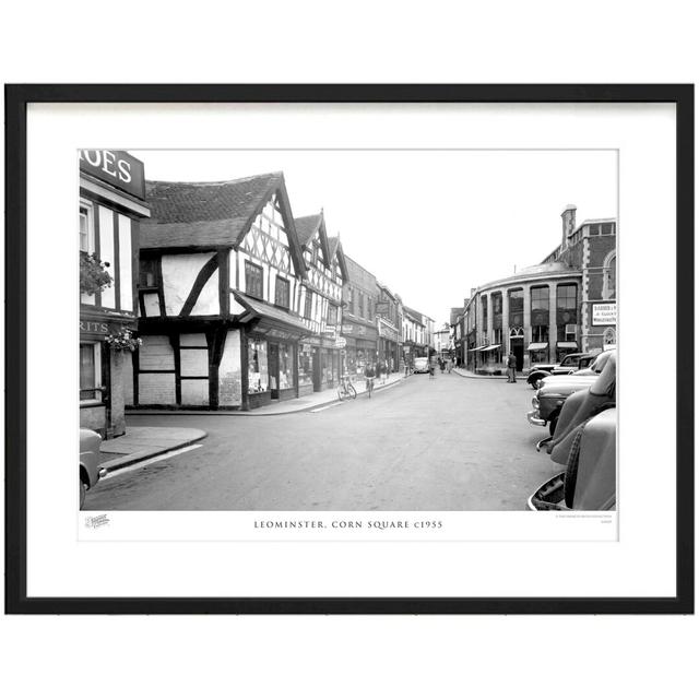 Leominster, Corn Square C1955 by Francis Frith - Single Picture Frame Print The Francis Frith Collection Size: 40cm H x 50cm W x 2.3cm D on Productcaster.