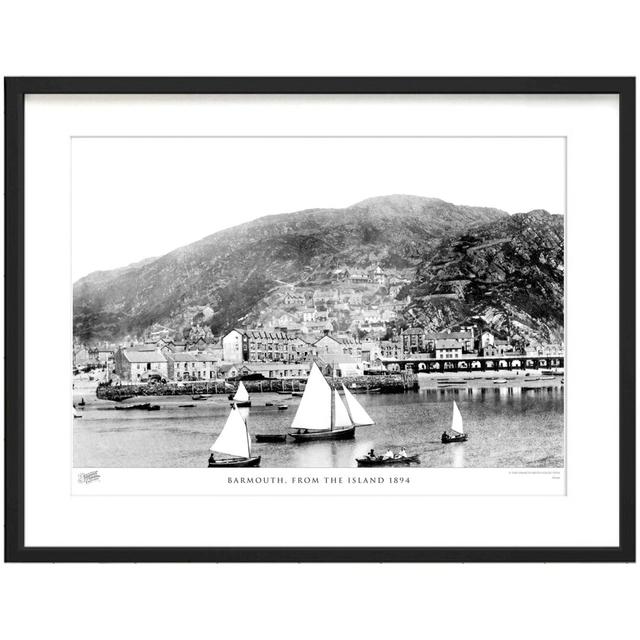 'Barmouth, from the Island 1894' - Picture Frame Photograph Print on Paper The Francis Frith Collection Size: 28cm H x 36cm W x 2.3cm D on Productcaster.