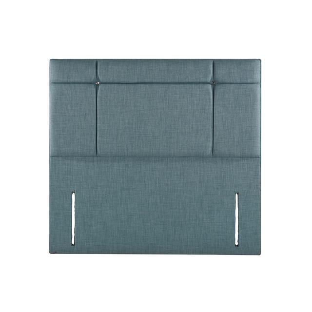 Digley Upholstered Floor Standing Headboard Ebern Designs Size: Single (3'), Upholstery: Duck Egg Linen on Productcaster.