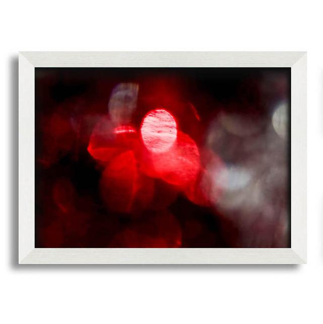 Red Through Grey - Single Picture Frame Art Prints Latitude Run Size: 21cm H x 29.7cm W on Productcaster.