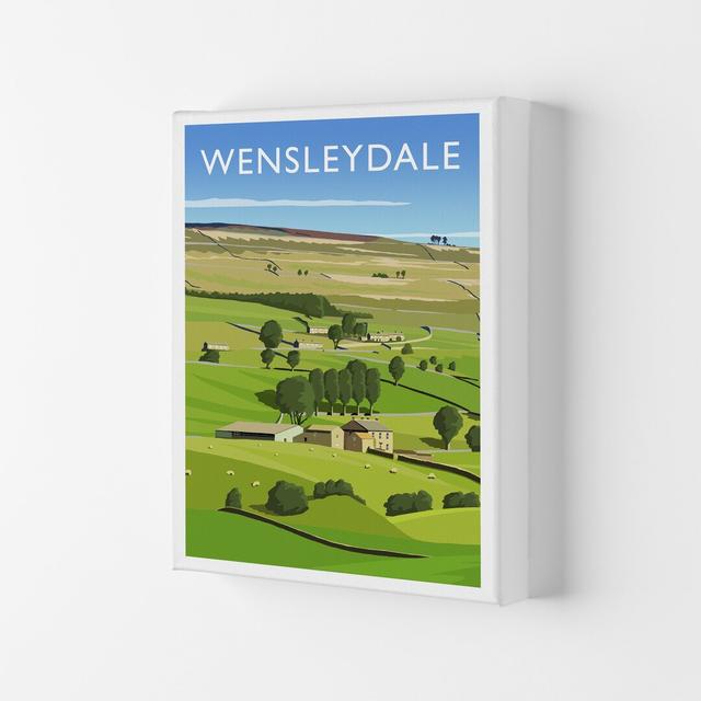 Wensleydale 3 Portrait by Richard O'Neill - Print Corrigan Studio Format: Wrapped Canvas, Size: 84cm H x 59.4cm W x 4cm D on Productcaster.