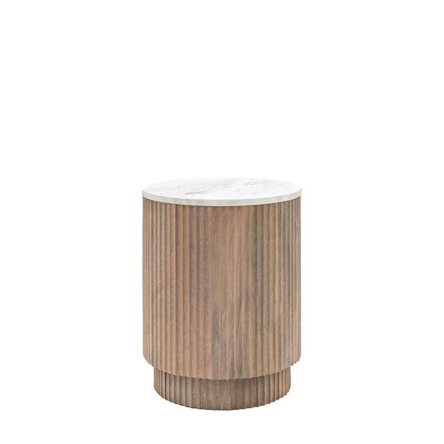 Marmo Side Table 40X40x50cm Ebern Designs on Productcaster.