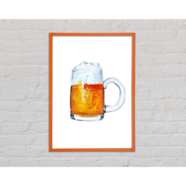 Alirra Beer Time 3 - Single Picture Frame Art Prints Ophelia & Co. Size: 59.7cm H x 84.1cm W x 2cm D on Productcaster.