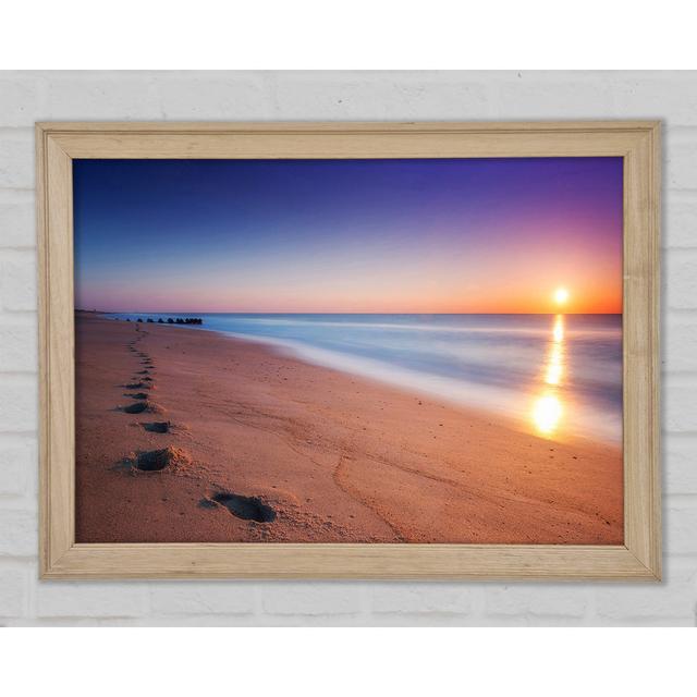 Walk Of Love Framed Print Highland Dunes Size: 59.7cm H x 84.1cm W x 1.5cm D on Productcaster.