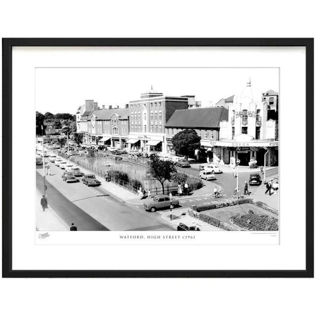 Watford, High Street C1961 by Francis Frith - Single Picture Frame Print The Francis Frith Collection Size: 45cm H x 60cm W x 2.3cm D on Productcaster.