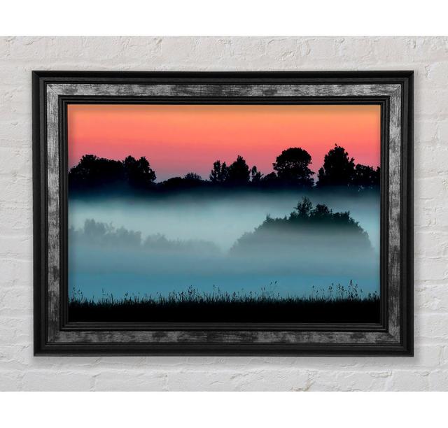 English Countryside Mist Framed Print Bright Star Size: 100cm H x 141.4cm W on Productcaster.