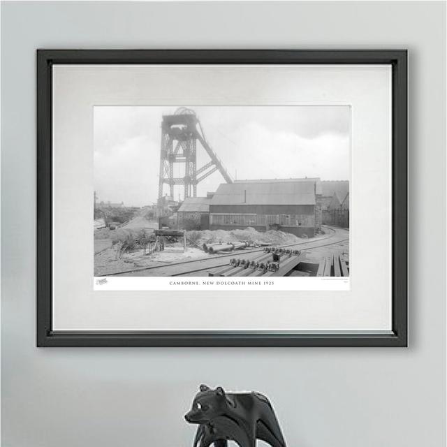 'Camborne, New Dolcoath Mine 1925' - Picture Frame Photograph Print on Paper The Francis Frith Collection Size: 40cm H x 50cm W x 2.3cm D on Productcaster.