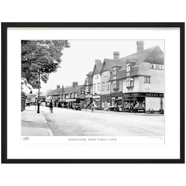 'Gidea Park, Hare Street C1950' by Francis Frith - Picture Frame Photograph Print on Paper The Francis Frith Collection Size: 60cm H x 80cm W x 2.3cm on Productcaster.