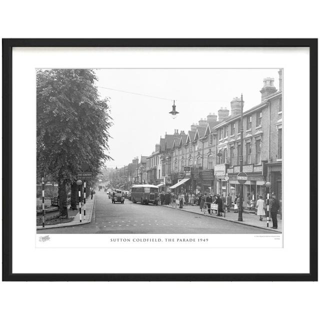 Sutton Coldfield, The Parade 1949 - Single Picture Frame Print The Francis Frith Collection Size: 28cm H x 36cm W x 2.3cm D on Productcaster.