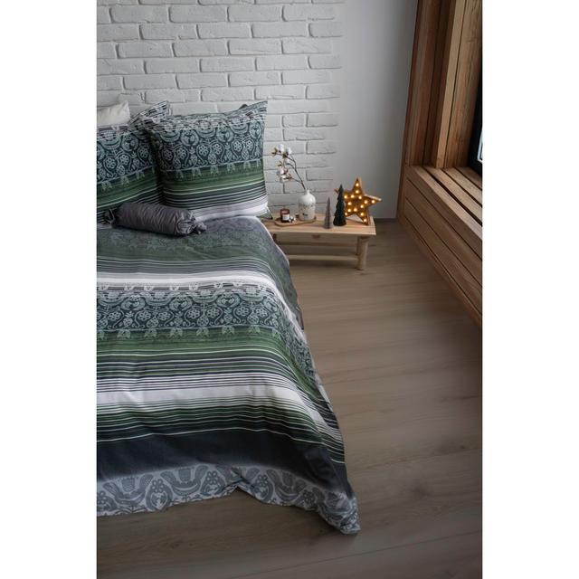 Aspen Cotton Duvet Cover Set with Pillow Shams Fleuresse on Productcaster.