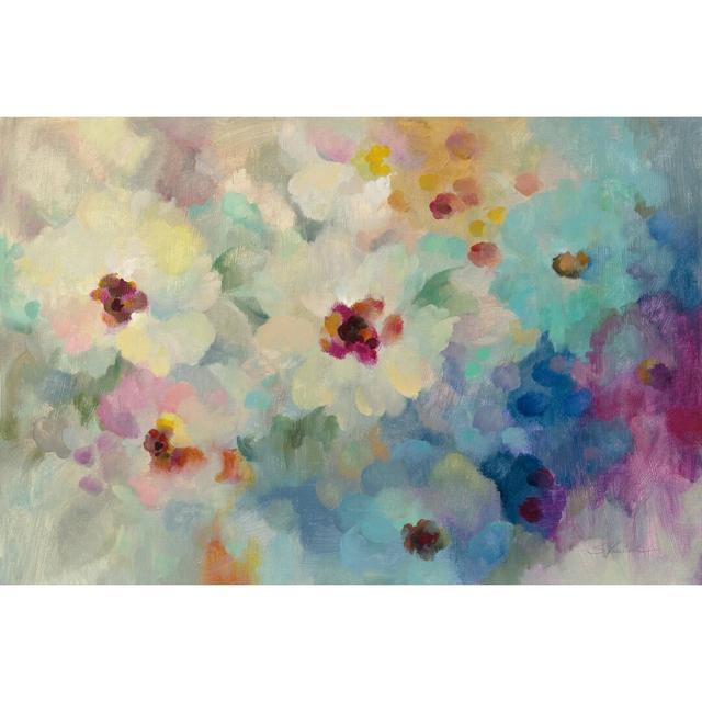 Floral Extravaganza by Silvia Vassileva - Wrapped Canvas Painting Print Rosalind Wheeler Size: 20cm H x 30cm W on Productcaster.