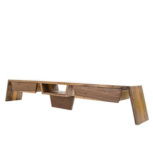 Kamen TV Stand for TVs up to 110" Union Rustic Overall Entertainment Center Width - Side to Side: 280cm on Productcaster.