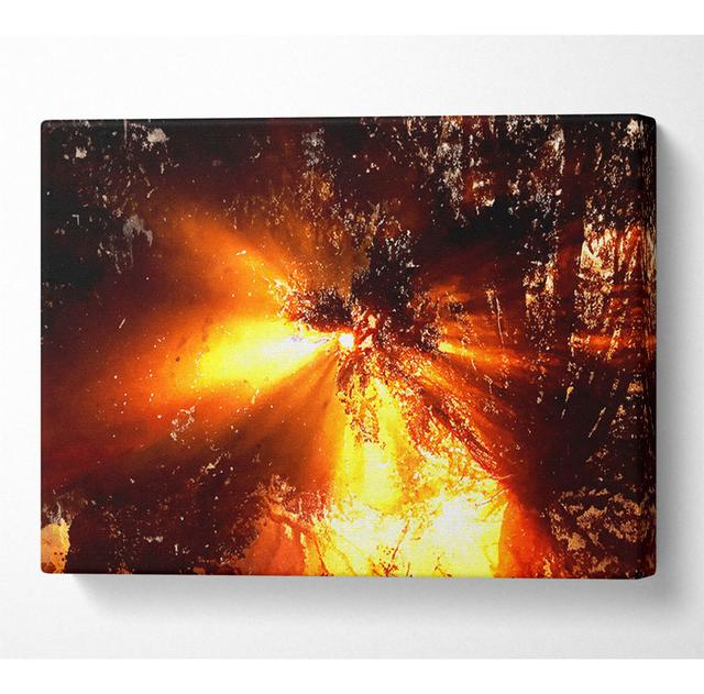 Wrapped Canvas Art Prints Latitude Run Size: 101.6cm H x 142.2cm W x 10cm D on Productcaster.