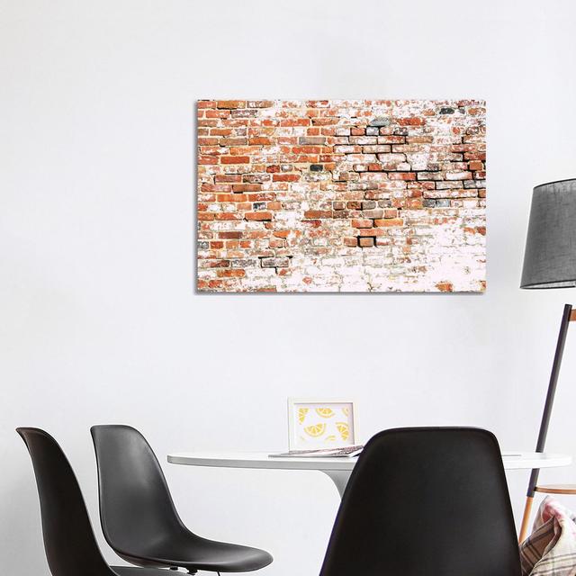 Bricked by Alex Tonetti - Wrapped Canvas Print Union Rustic Size: 66.04cm H x 101.6cm W x 1.91cm D on Productcaster.