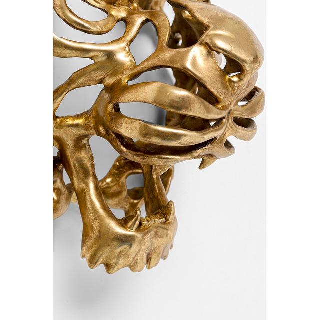 Wall Decoration Tiger Gold KARE Design on Productcaster.