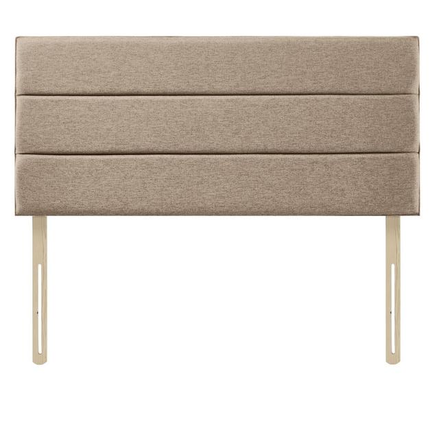 Eri Upholstered Headboard 17 Stories Colour: Cream, Size: Kingsize (5') on Productcaster.