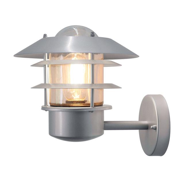 Portland Outdoor Wall Lantern Dakota Fields Finish: Stainless Steel on Productcaster.