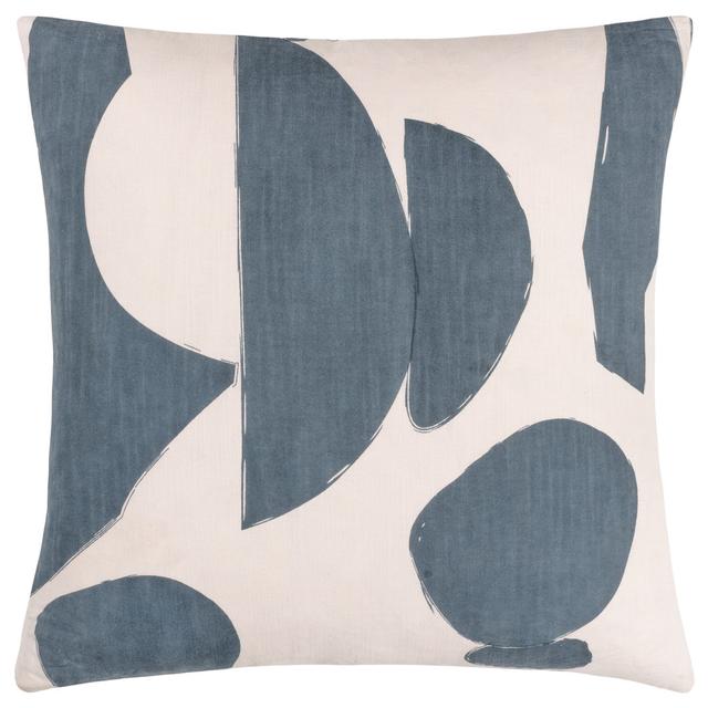 Gragston Scatter Cushion Cushion Covers George Oliver Colour: Navy, Size: 55cm H x 55cm W on Productcaster.