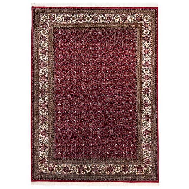 Wayne Oriental Hand Knotted Red Area Rug Ophelia & Co. Rug Size: Rectangular 140 x 200cm on Productcaster.