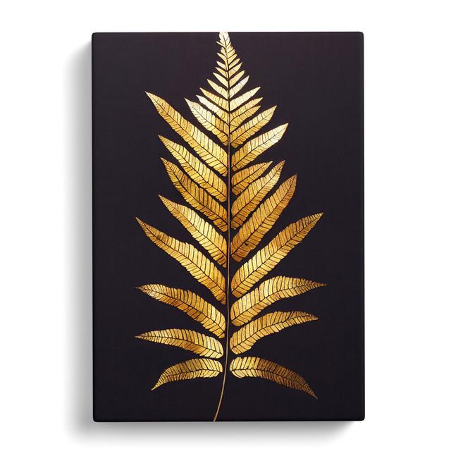 Heilgard Fern Leaf Classic Vol.2 - Wrapped Canvas Graphic Art Bay Isle Home Size: 60cm H x 40cm W x 3cm D on Productcaster.