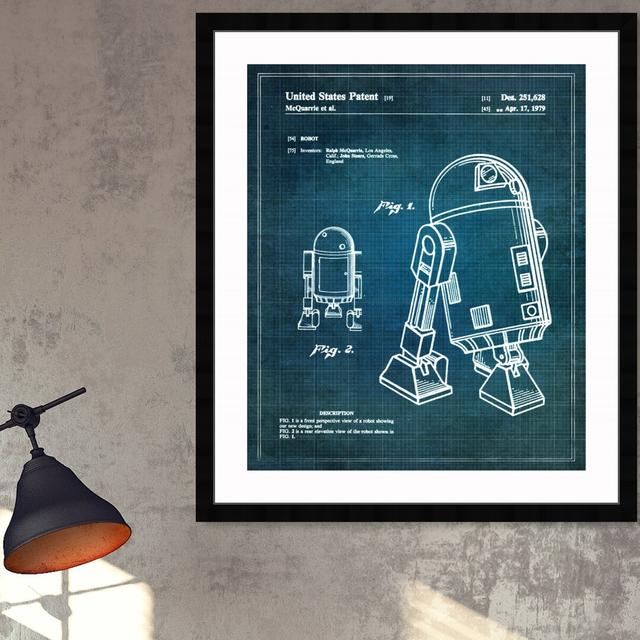 'Robot II, 1979 - Tom' Framed Graphic Art East Urban Home Size: 81 cm H x 66 cm W on Productcaster.