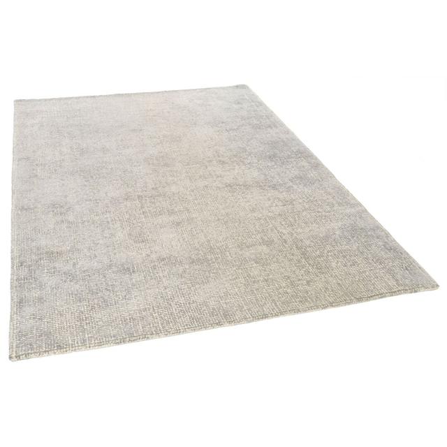 Solid Colour Hand Woven Area Rug Tom Tailor Rug Size: Rectangle 85 x 155 cm on Productcaster.