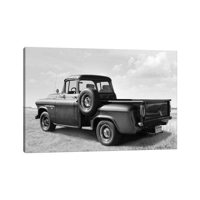 Chevy Truck by Lori Deiter - Wrapped Canvas Print Borough Wharf Size: 66.04cm H x 101.6cm W x 3.81cm D on Productcaster.