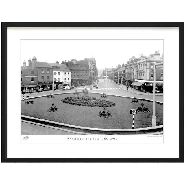 'Wakefield, the Bull Ring C1955' by Francis Frith - Picture Frame Photograph Print on Paper The Francis Frith Collection Size: 40cm H x 50cm W x 2.3cm on Productcaster.