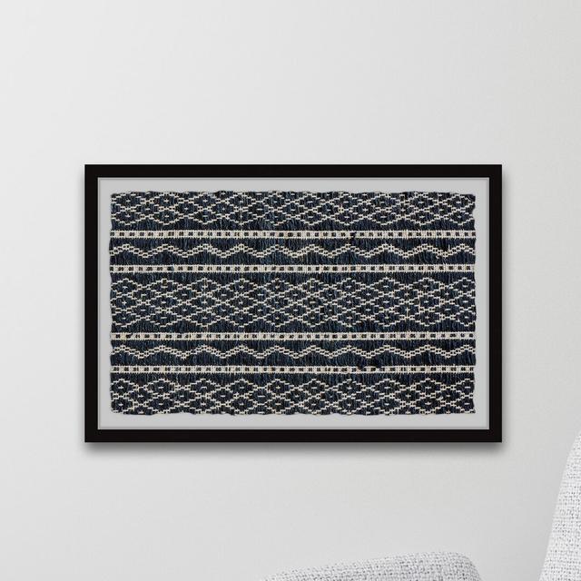 'Wave Patterns' - Picture Frame Graphic Art Print on Paper World Menagerie Size: 41cm H x 61cm W x 3.81cm D on Productcaster.