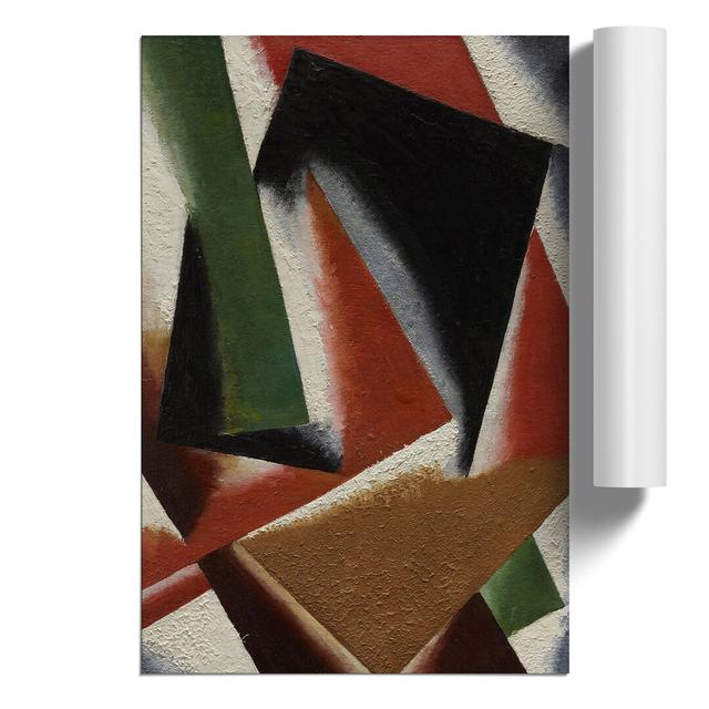 Composition Vol.9 by Lyubov Popova - Unframed Painting East Urban Home Size: 59cm H x 42cm W x 0.1cm D on Productcaster.