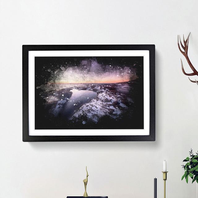 Ice Pool in Helsinki Finland - Picture Frame Graphic Art Print East Urban Home Frame Option: Black Framed, Size: 33cm H x 45cm W x 2cm D on Productcaster.