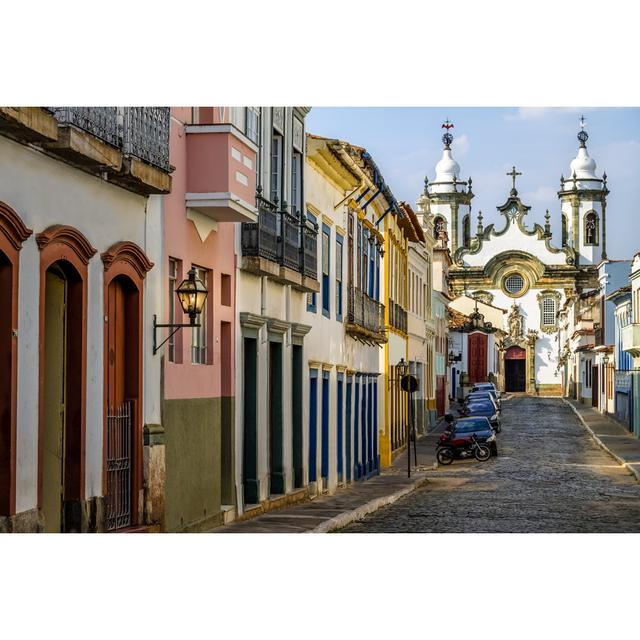 Sao Joao Del Rei - Wrapped Canvas Print 17 Stories Size: 30cm H x 46cm W x 3.8cm D on Productcaster.