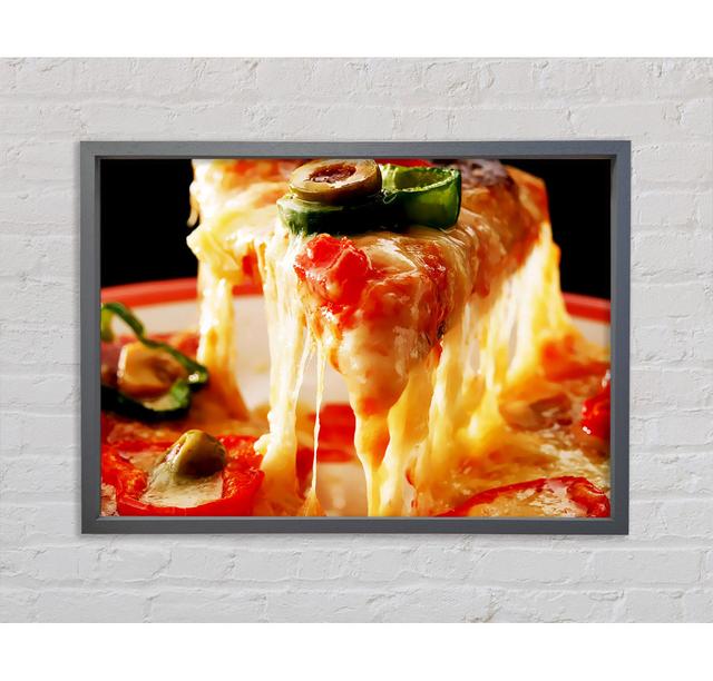 Pizza-Angebot - Einzelner Bilderrahmen Kunstdrucke auf Leinwand Bright Star Größe: 84,1 cm H x 118,9 cm B x 3,3 cm T on Productcaster.