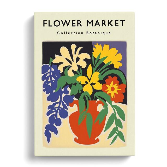 A Flower Market Exhibition Collection No.7 George Oliver Size: 76cm H x 50cm W x 3cm D on Productcaster.