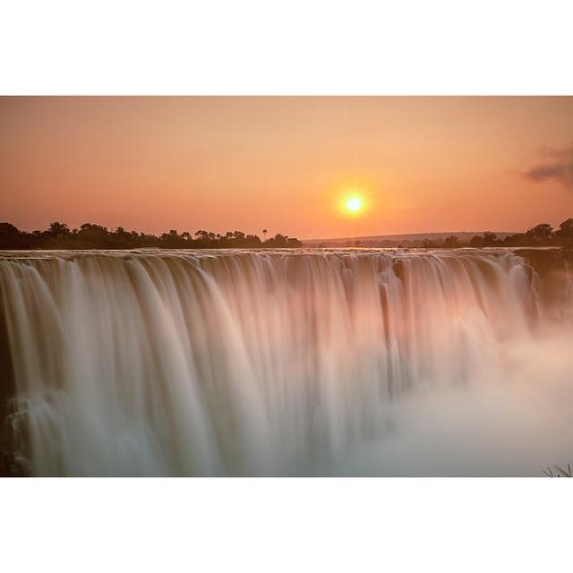 Victoria Falls At Sunrise Alpen Home Size: 51cm H x 76cm W on Productcaster.