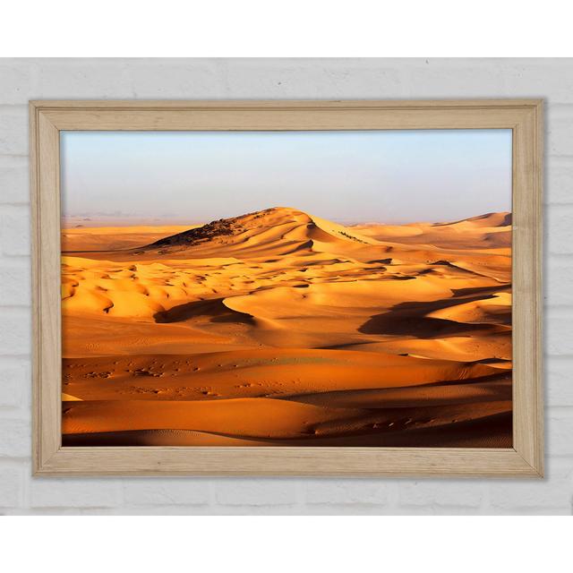 Desert Mound - Print Bright Star Size: 59.7cm H x 84.1cm W x 1.5cm D on Productcaster.