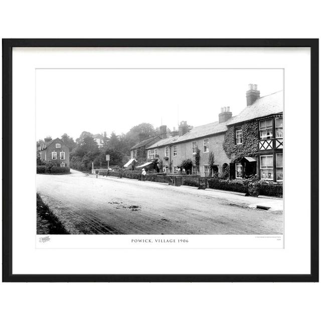 'Powick, Village 1906' by Francis Frith - Picture Frame Photograph Print on Paper The Francis Frith Collection Size: 28cm H x 36cm W x 2.3cm D on Productcaster.