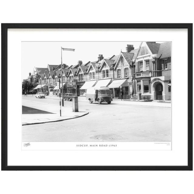 'Sidcup, Main Road C1965' by Francis Frith - Picture Frame Photograph Print on Paper The Francis Frith Collection Size: 28cm H x 36cm W x 2.3cm D on Productcaster.