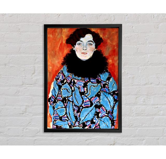 Johanna Staude by Gustav Klimt - Single Picture Frame Art Prints on Canvas Bright Star Size: 141.4cm H x 100cm W x 3.3cm D on Productcaster.